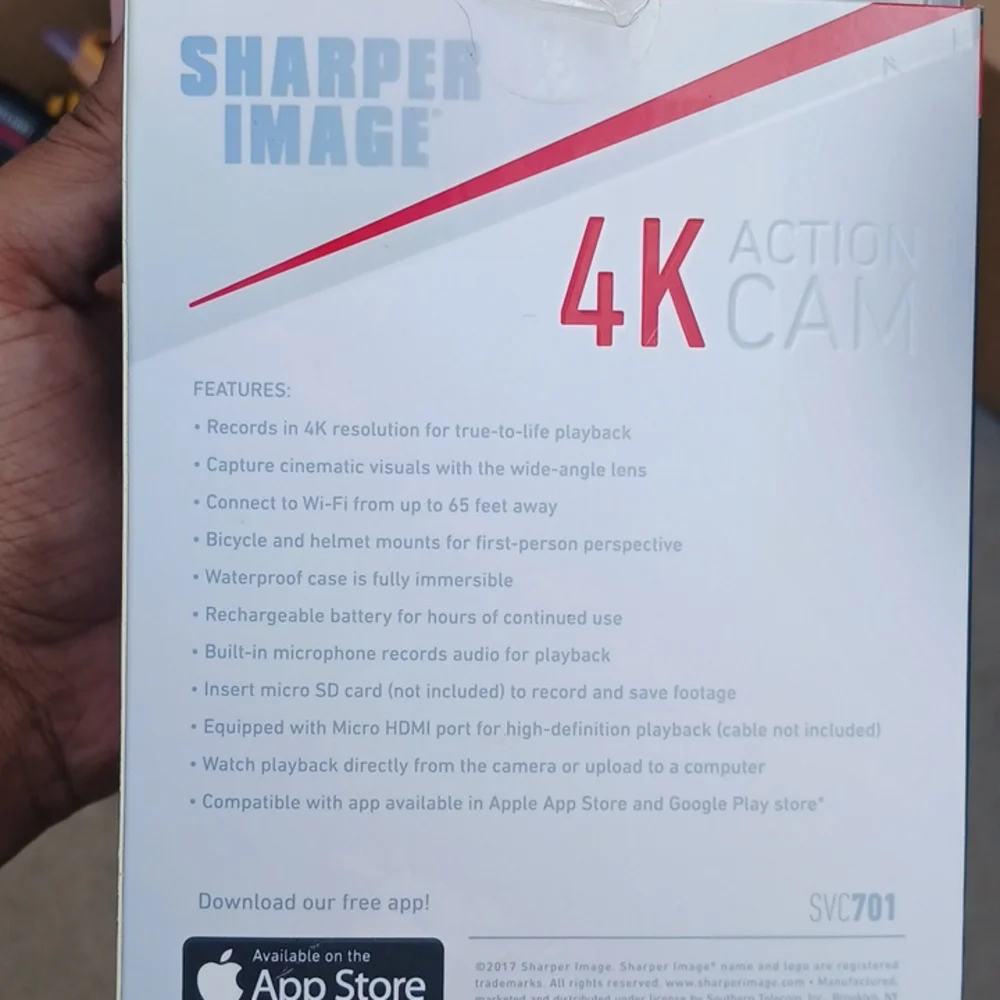 Sharper Image 4k Action Cam